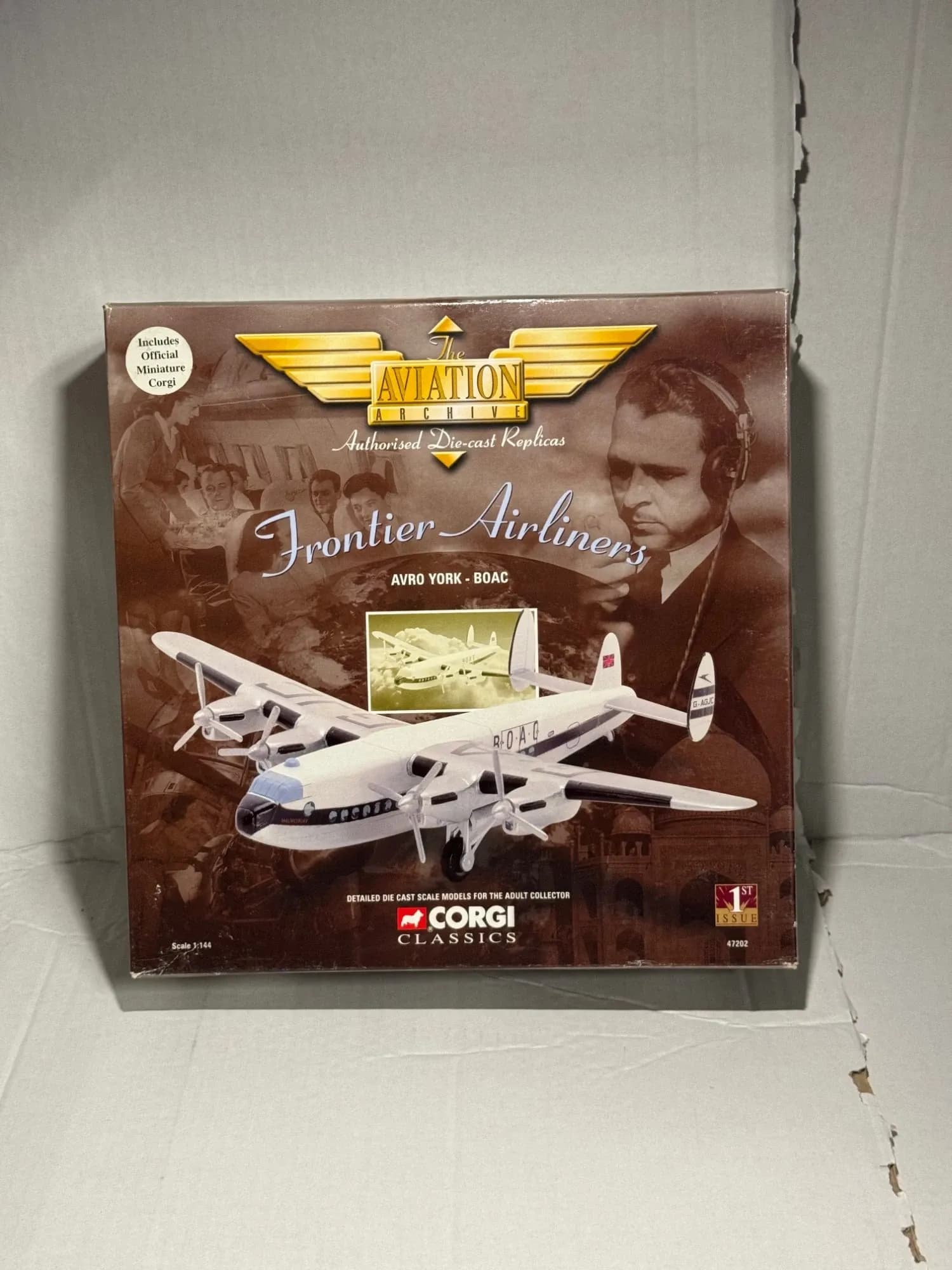 Corgi 1:144 York Diecast BOAC AA47202, photo 1