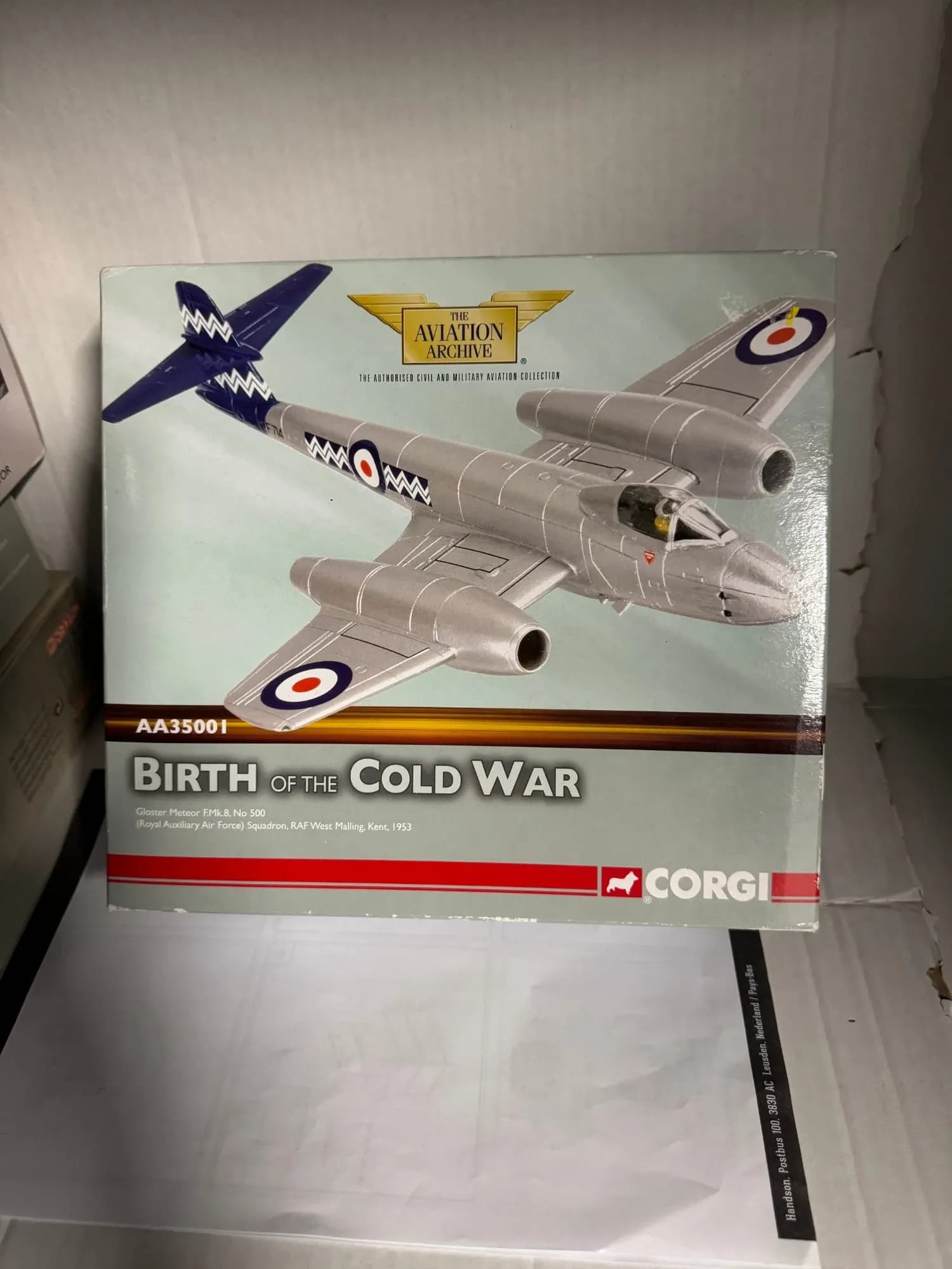 Corgi 1:72 Gloster Meteor F.Mk 8 Diecast Royal Air Force AA35001, photo 1