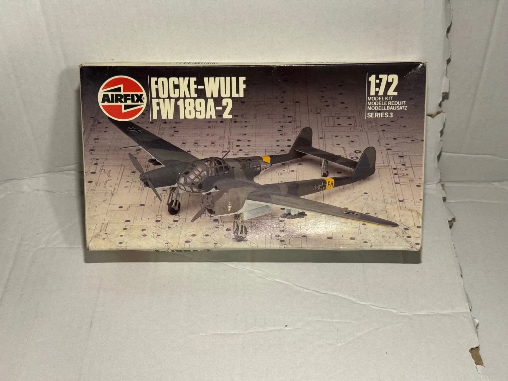 Airfix 1:72 Focke-Wulf Fw 189A-2 Model Kit Luftwaffe 03053, photo 1