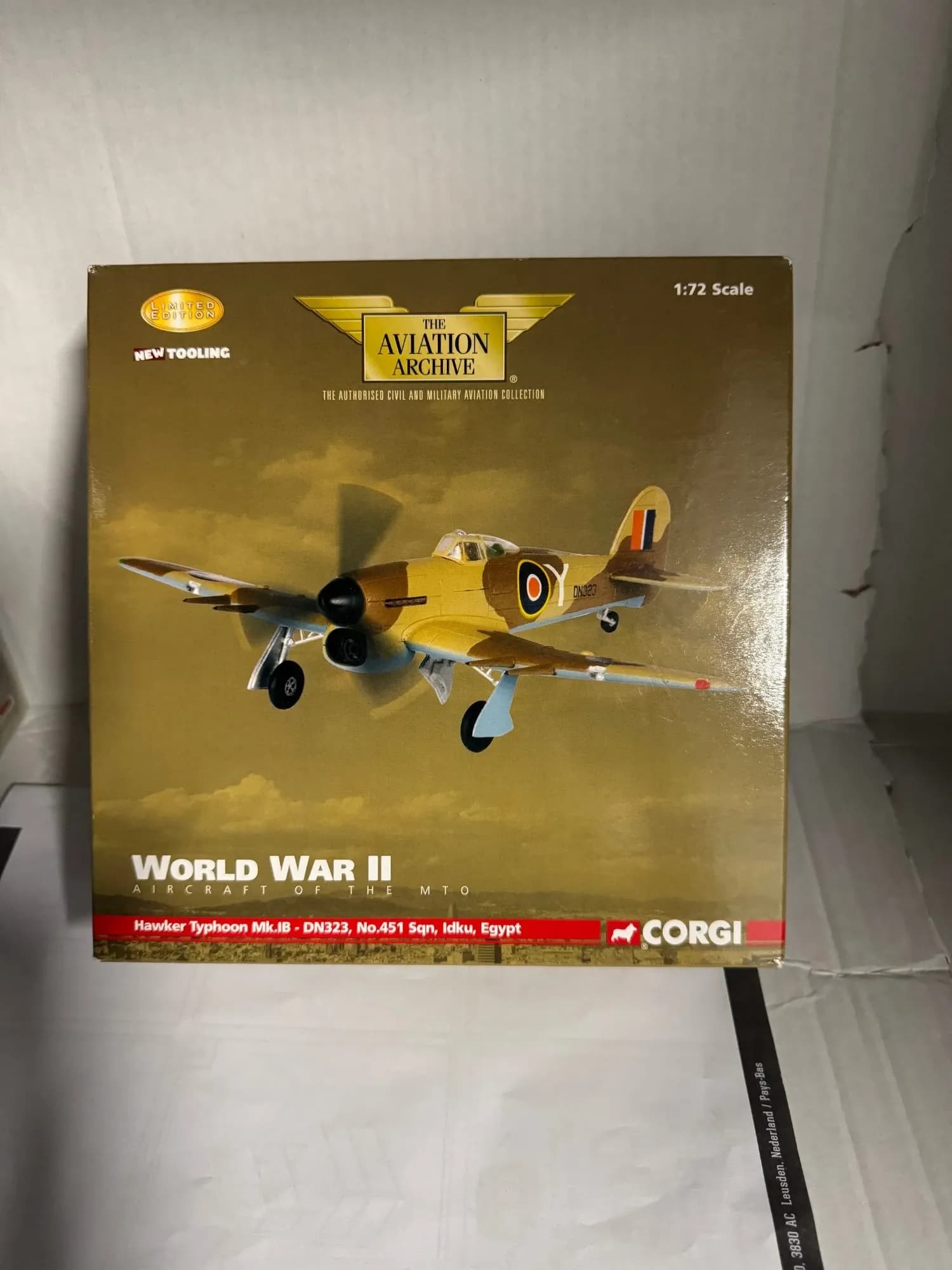 Corgi 1:72 Hawker Typhoon Mk I Diecast Royal Air Force AA36501, photo 1
