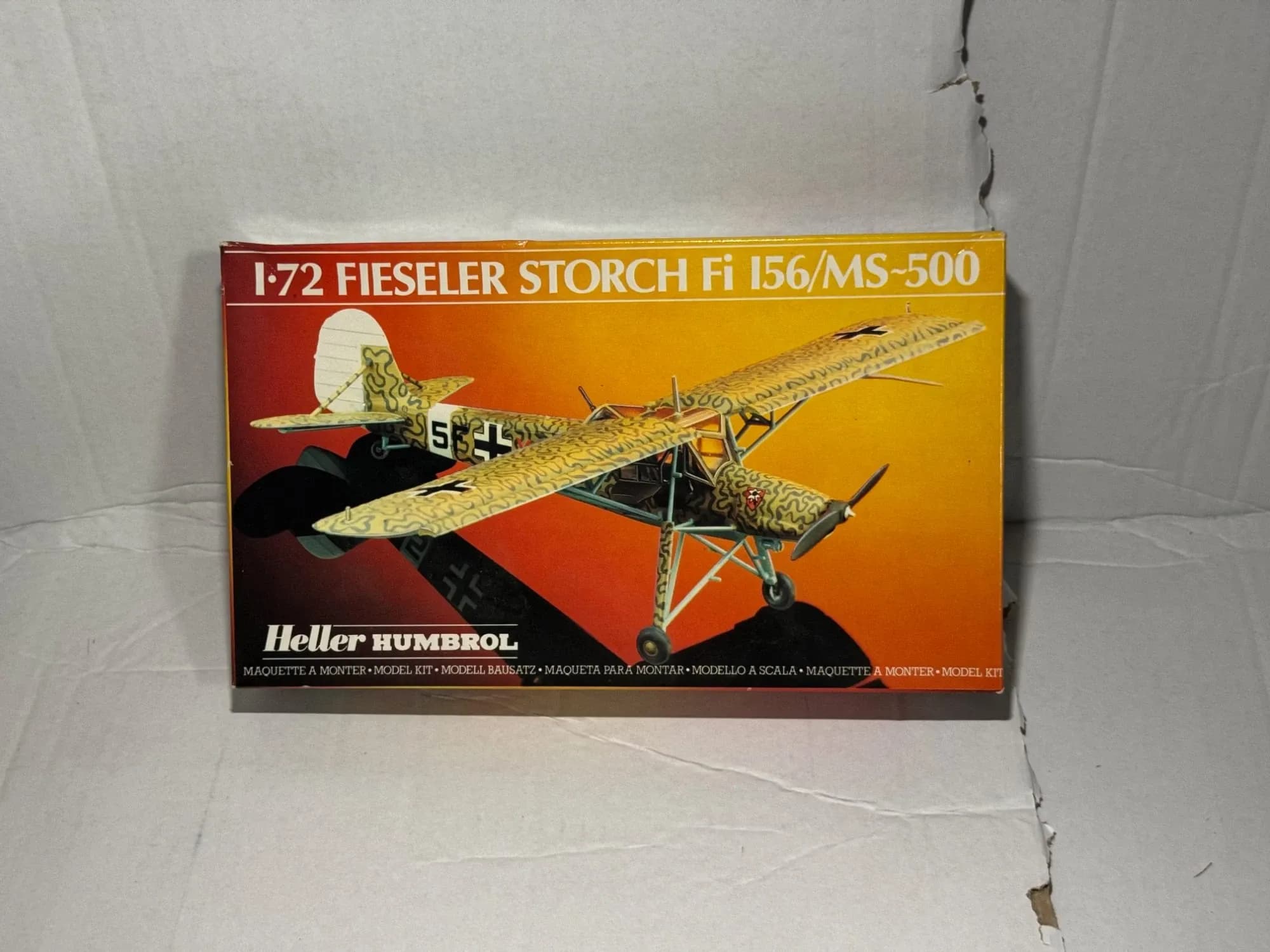 Heller 1:72 Fieseler Fi 156 Storch Model Kit 80227, photo 1