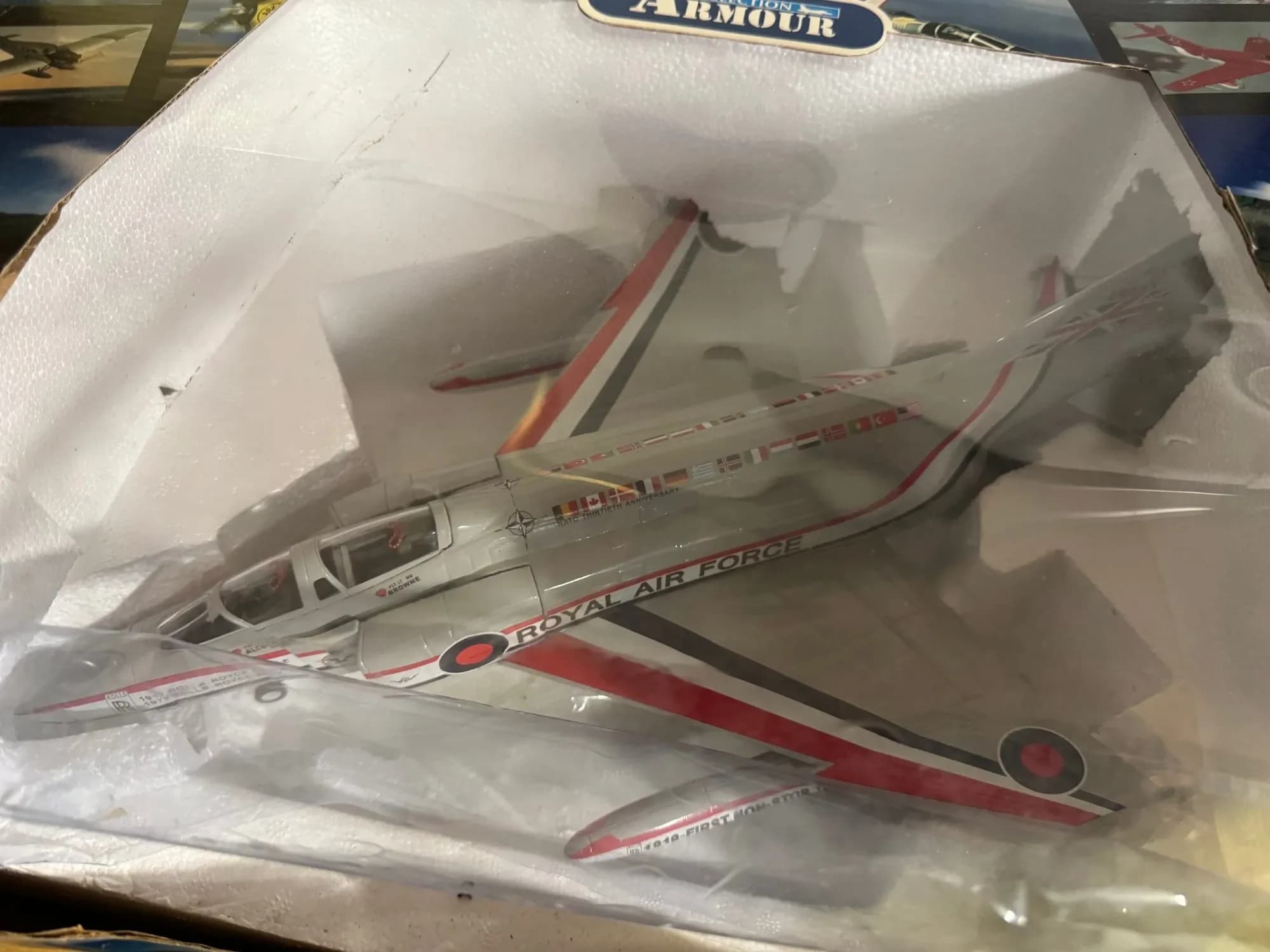Franklin Mint / Armour 1:48 McDonnell Douglas F-4 Phantom Royal Air Force, photo 1
