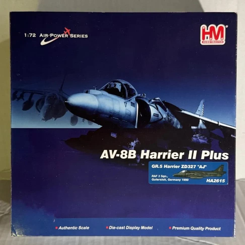 Hobby Master 1:72 BAe Harrier GR.Mk 5 Diecast Royal Air Force HA2615, photo 1