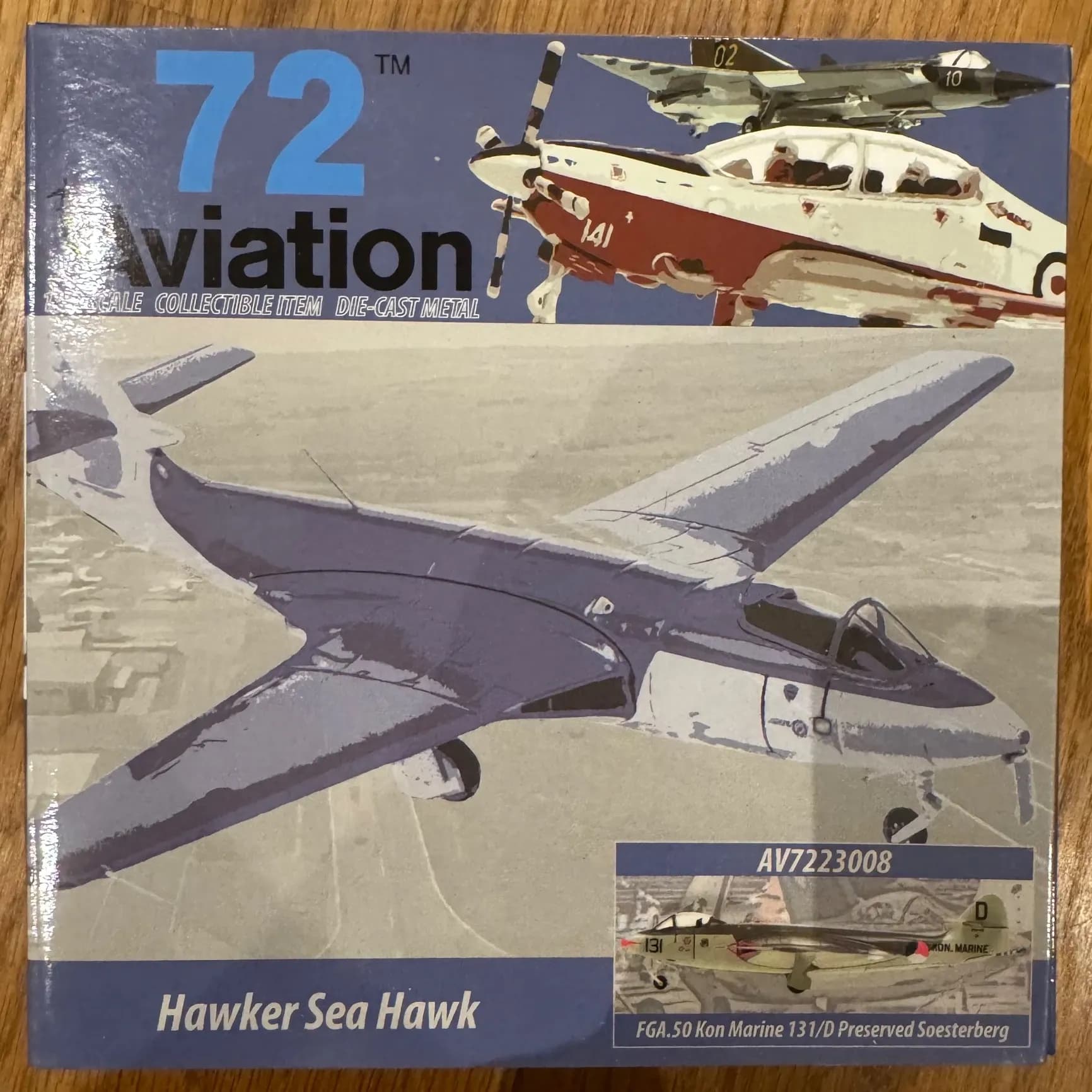 Aviation 72 1:72 Hawker Sea Hawk FGA.Mk 6 Diecast AV7223008, photo 1