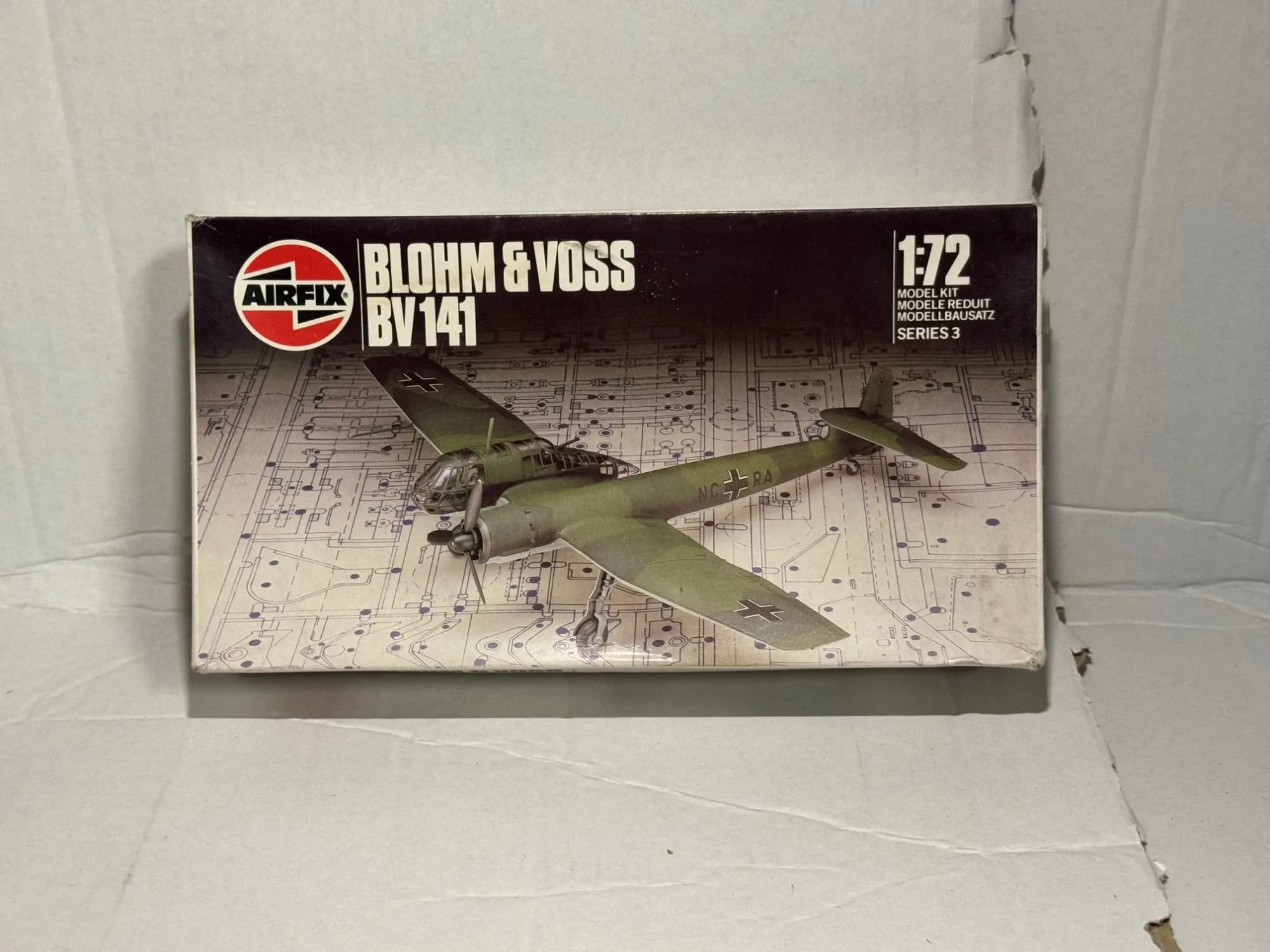Airfix 1:72 Blohm & Voss BV 141 Model Kit Luftwaffe 03014, photo 1