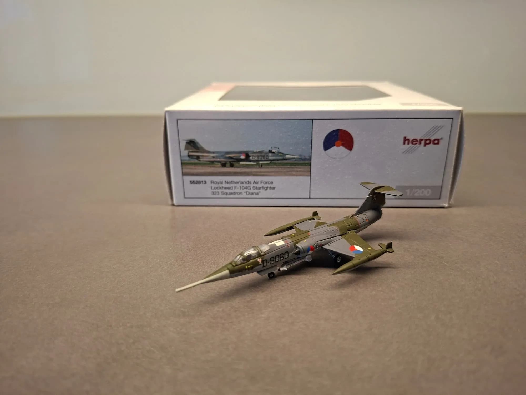 Herpa 1:200 F-104 Starfighter Royal Netherlands Air Force, photo 1