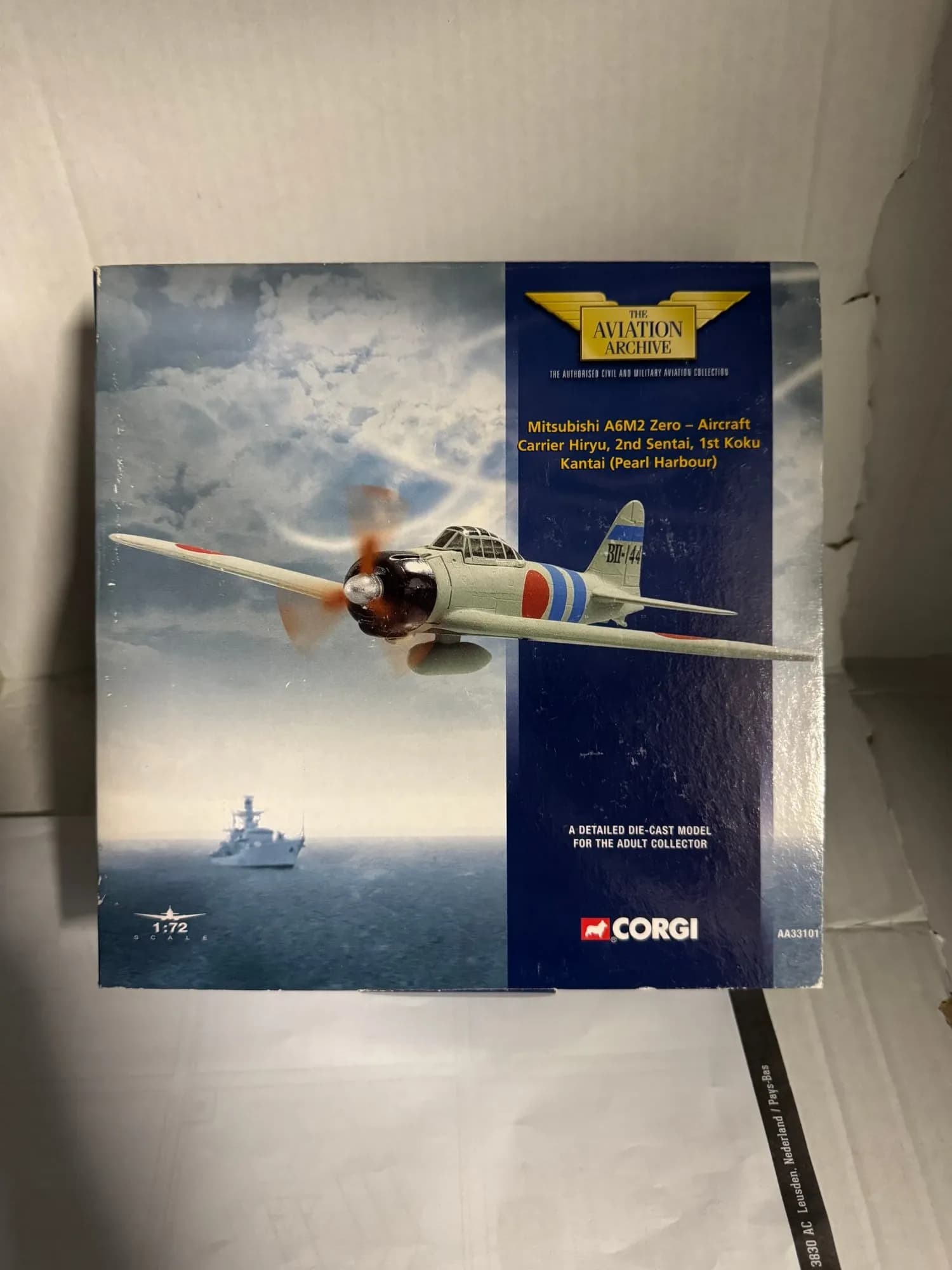Corgi 1:72 Zero Diecast Imperial Japanese Navy AA33101, photo 1