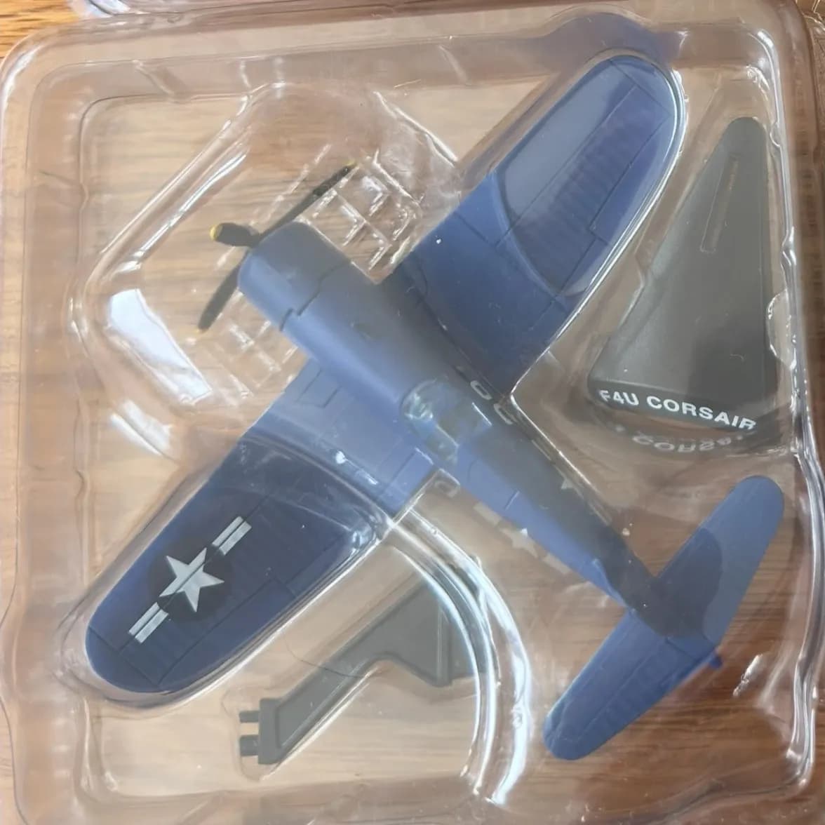 Del Prado Vought F4U Corsair Diecast US Navy Aircraft Model in Blister Pack, photo 1