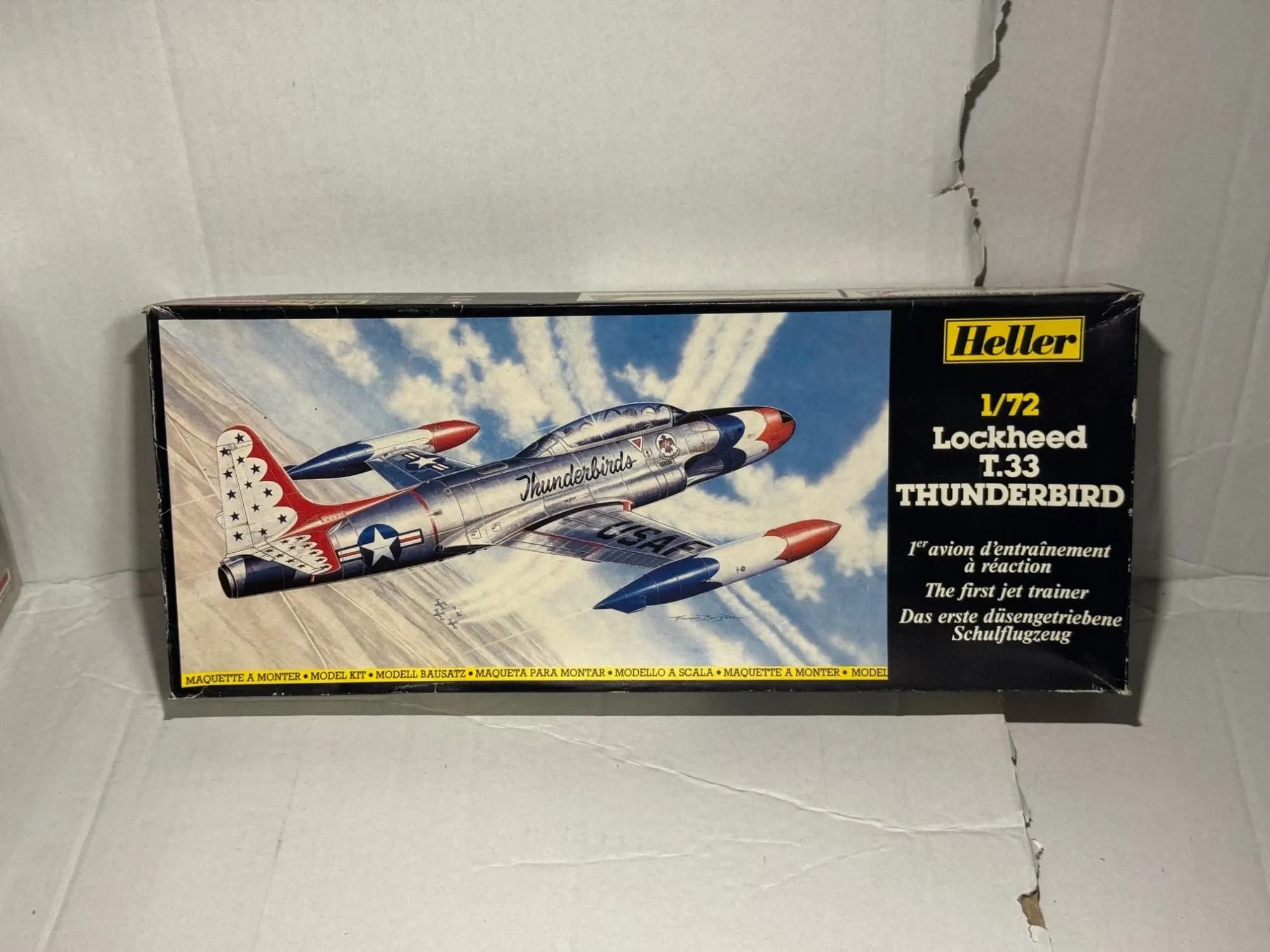 Heller 1:72 Lockheed T-33 Shooting Star Model Kit 80301, photo 1